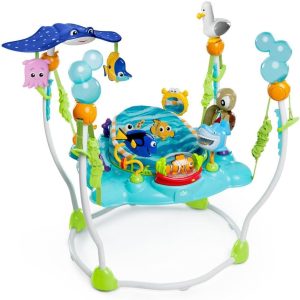 Trotteur jumper bébé Bright Starts-60701, Disney Baby siège rotatif à 360 degrés